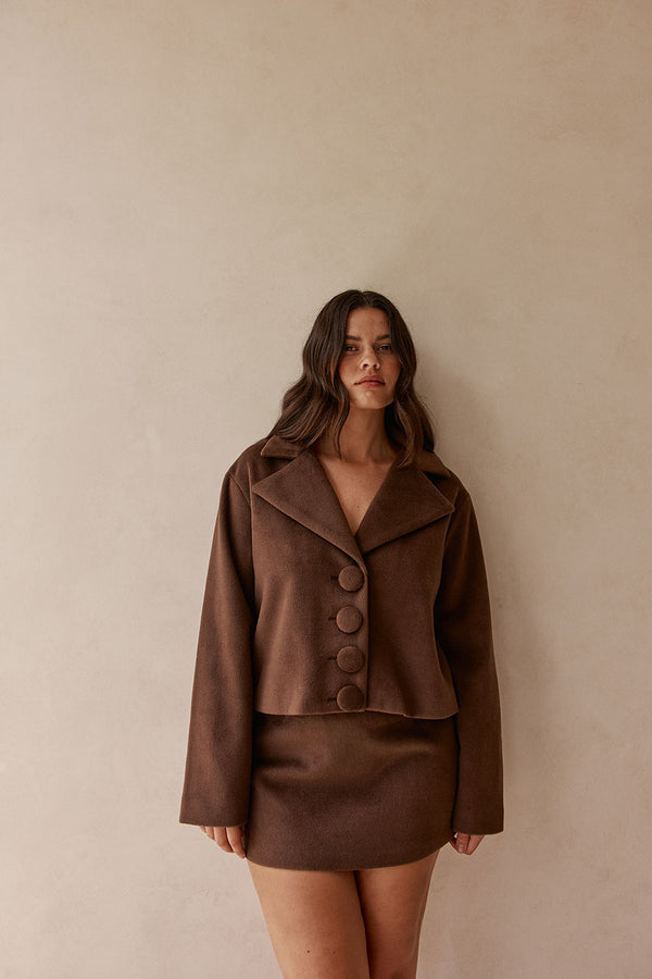 Selah Skirt - Chocolate