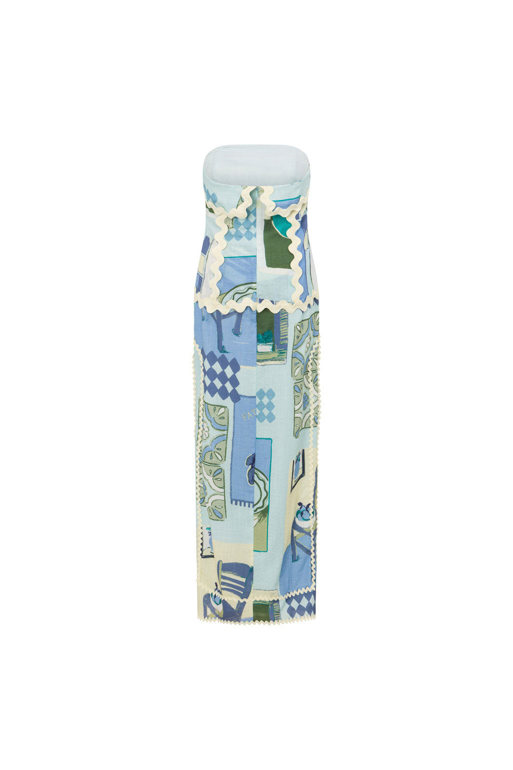 SAMPLE-Miriana Dress - Villagio Blue