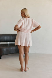 Leah Skirt - Blush