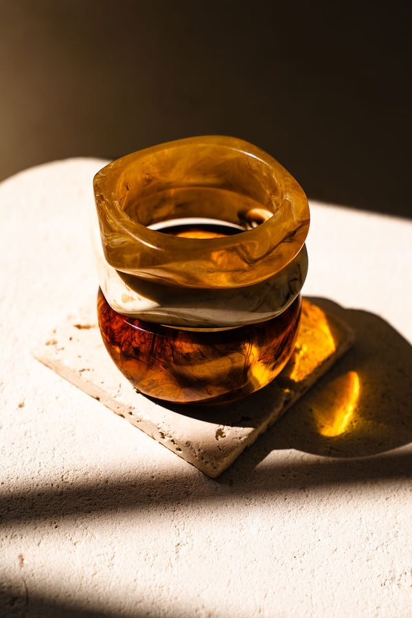 Callista Bangle - Brown Sugar