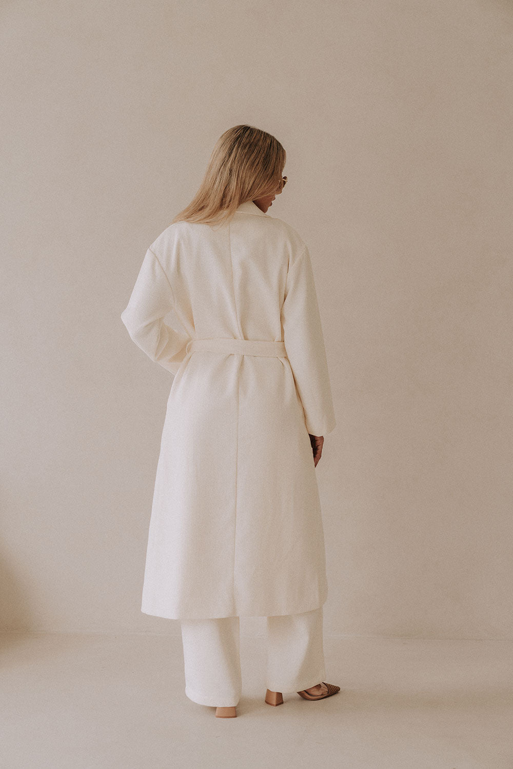 新品　ella_selectshop boa middle coat アイボリー silja-boiled-wool-jacket-snow-