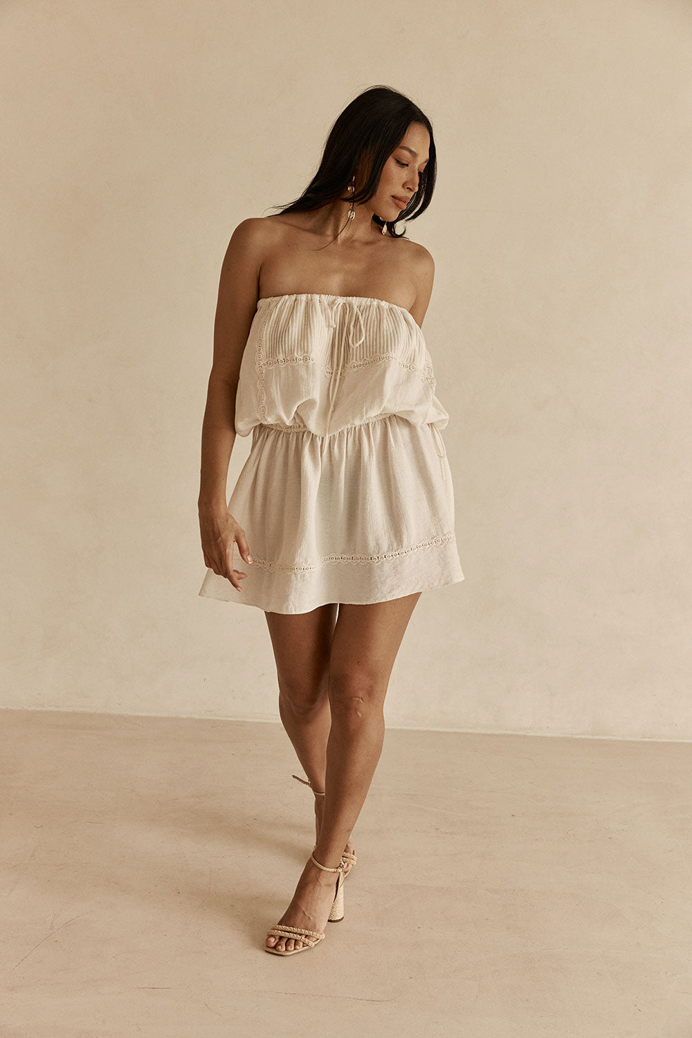 Danelle Dress - Beige