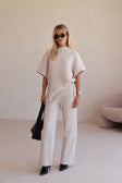 SAMPLE-Celine Pants - Sand