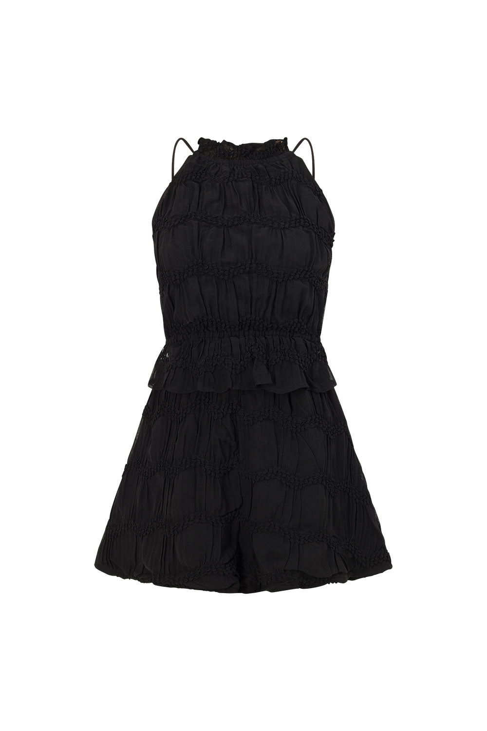 SAMPLE-Adira Playsuit - Black