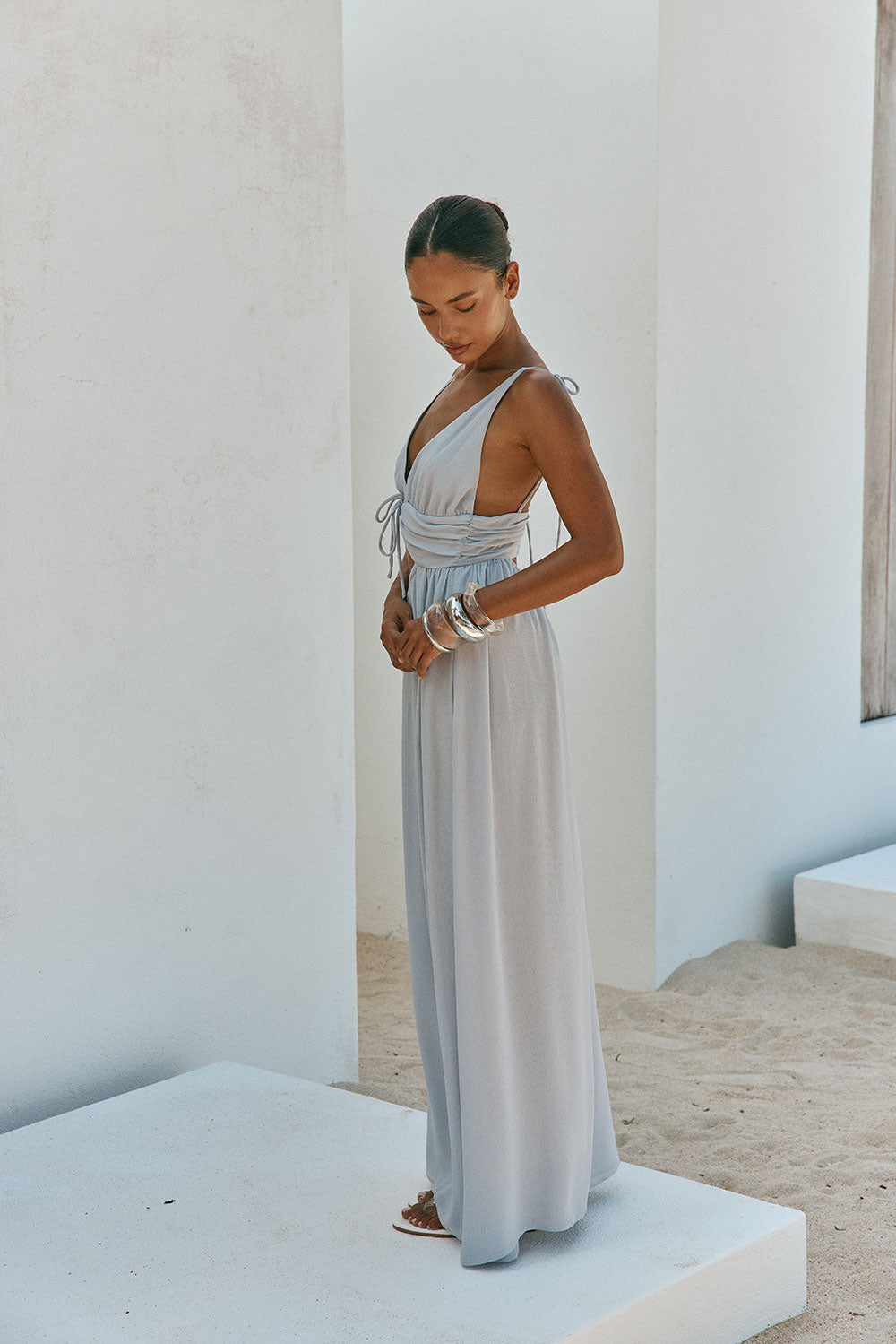 Lazuli Dress - Powder Blue