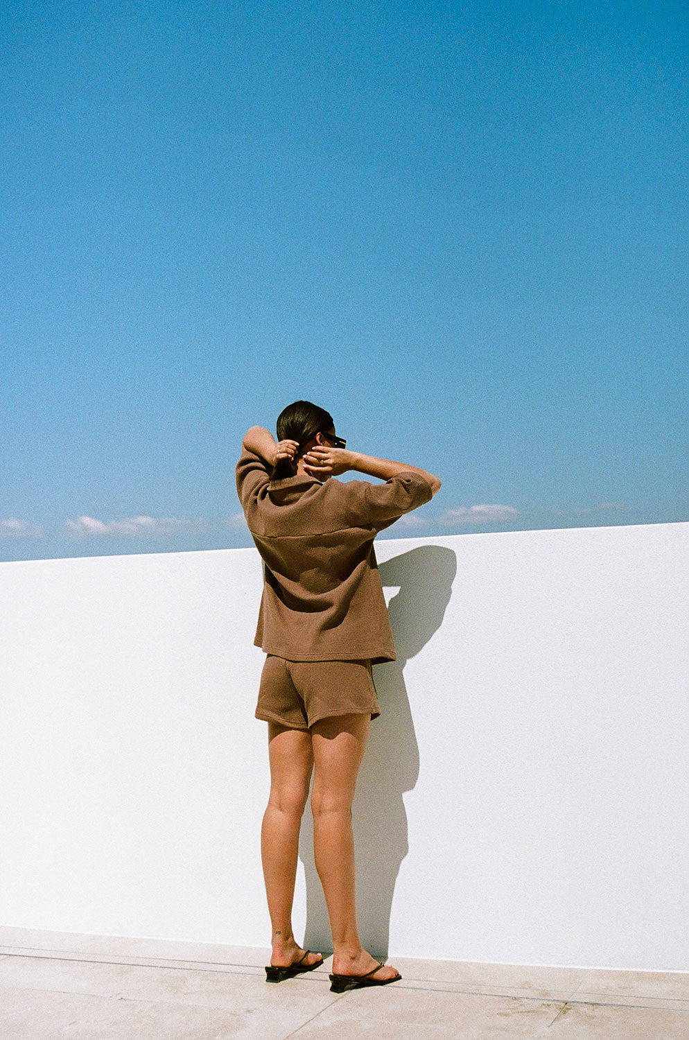 SAMPLE-Kase Shorts - Chocolate