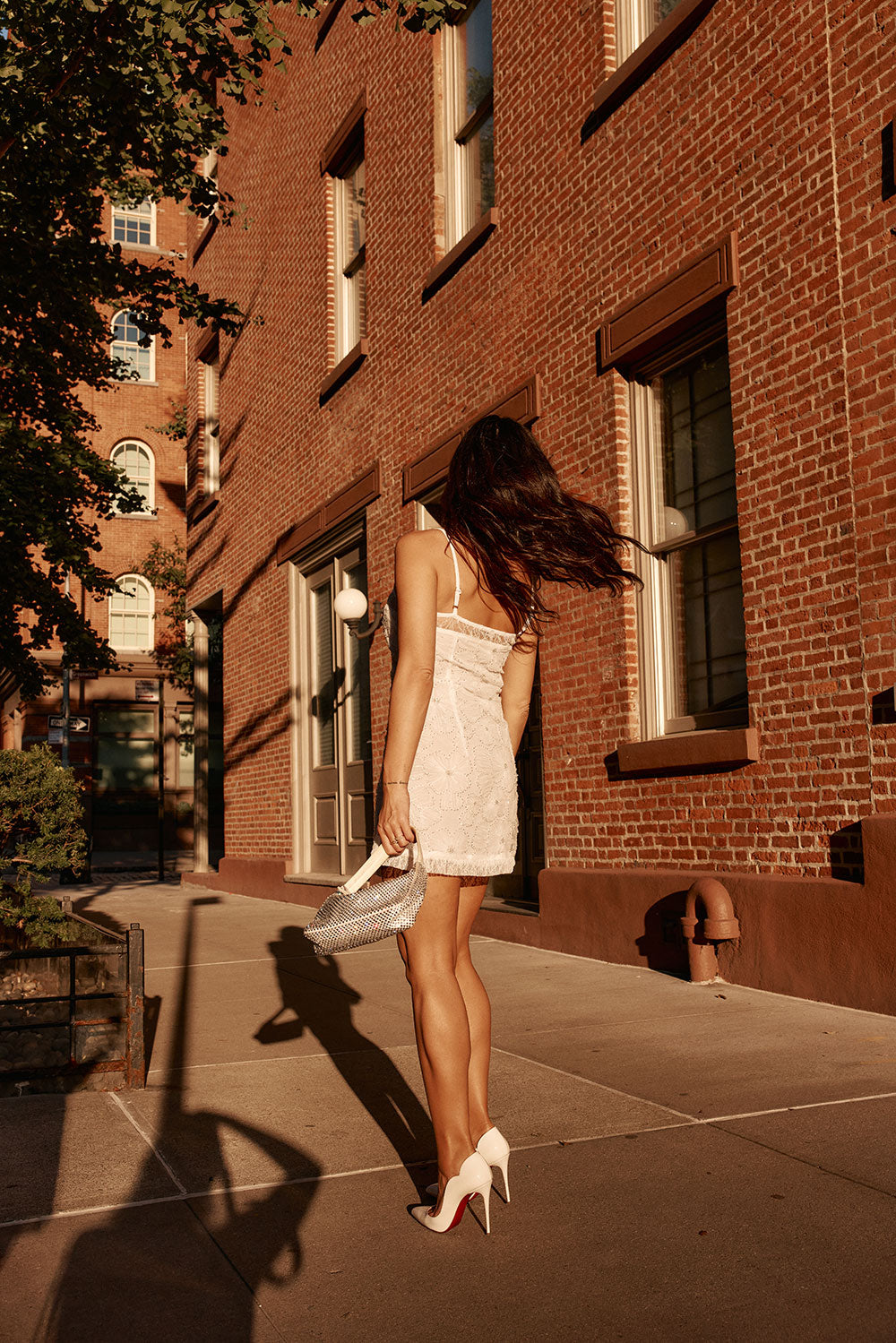 Athena Dress - White