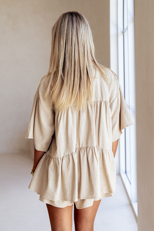 Luna Shorts - Beige