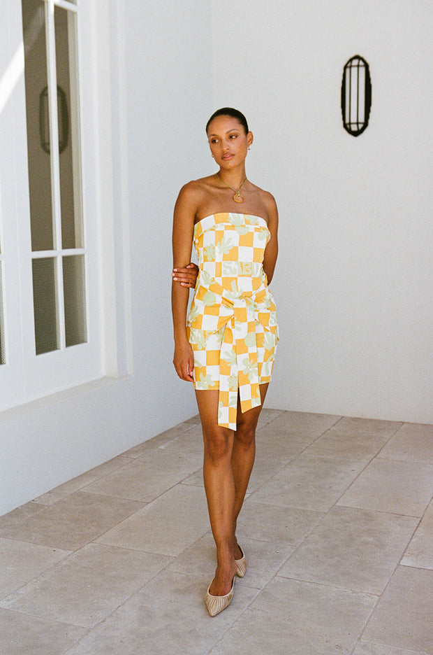 Kingsley Dress - Sabo Checkerboard
