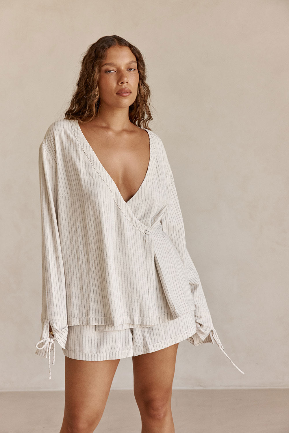 Lyla Wrap Top