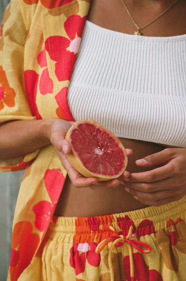 SAMPLE-Thessy Shorts - Romance Floral