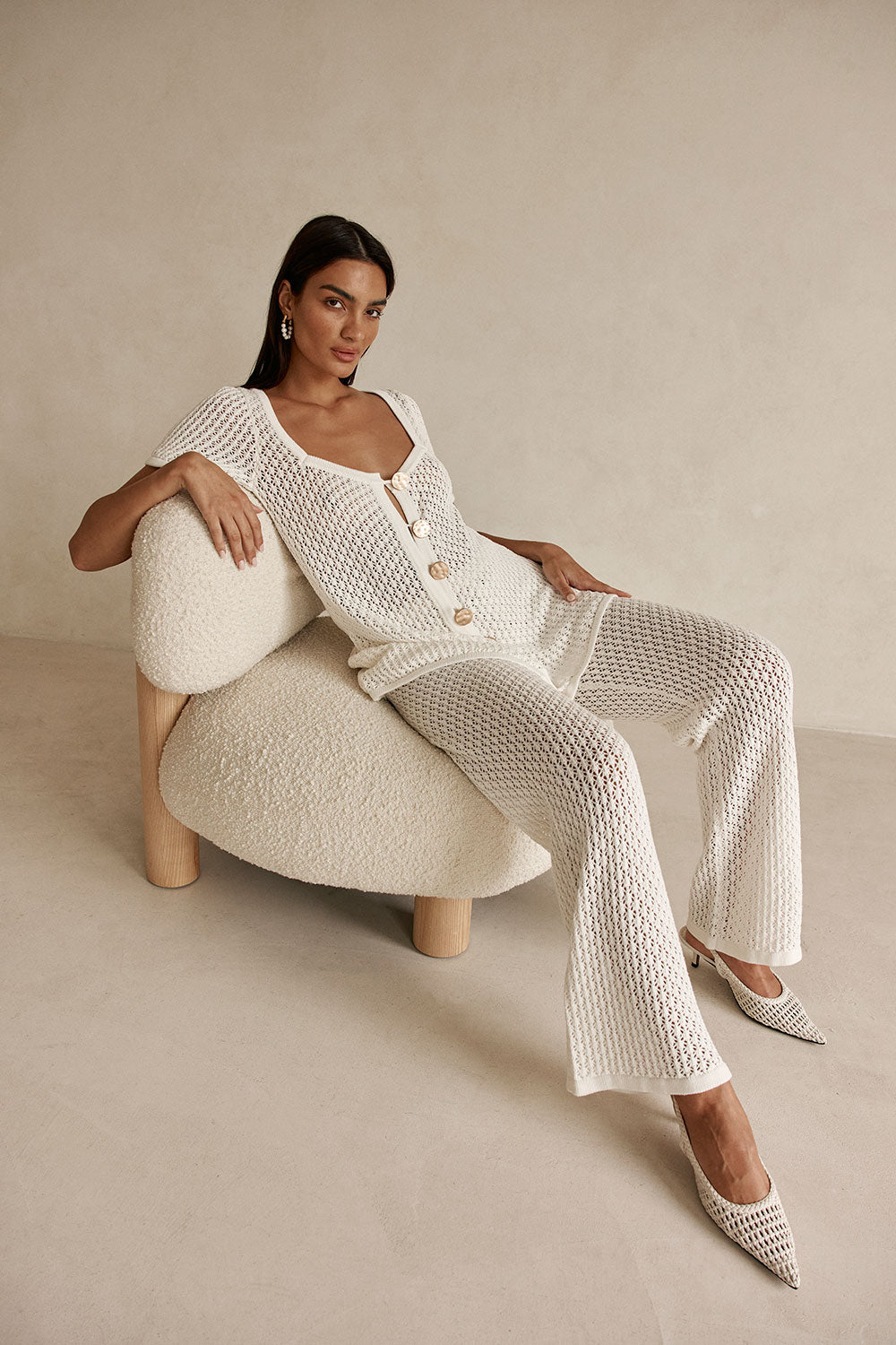 Milana Pants - White