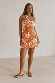 SAMPLE-Sasha Dress - Sunset Botanica