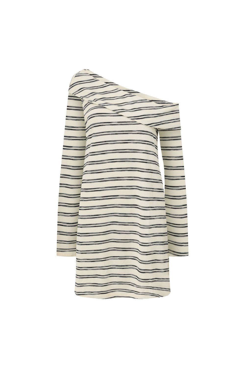 Cabana Off Shoulder Long Sleeve Mini Dress