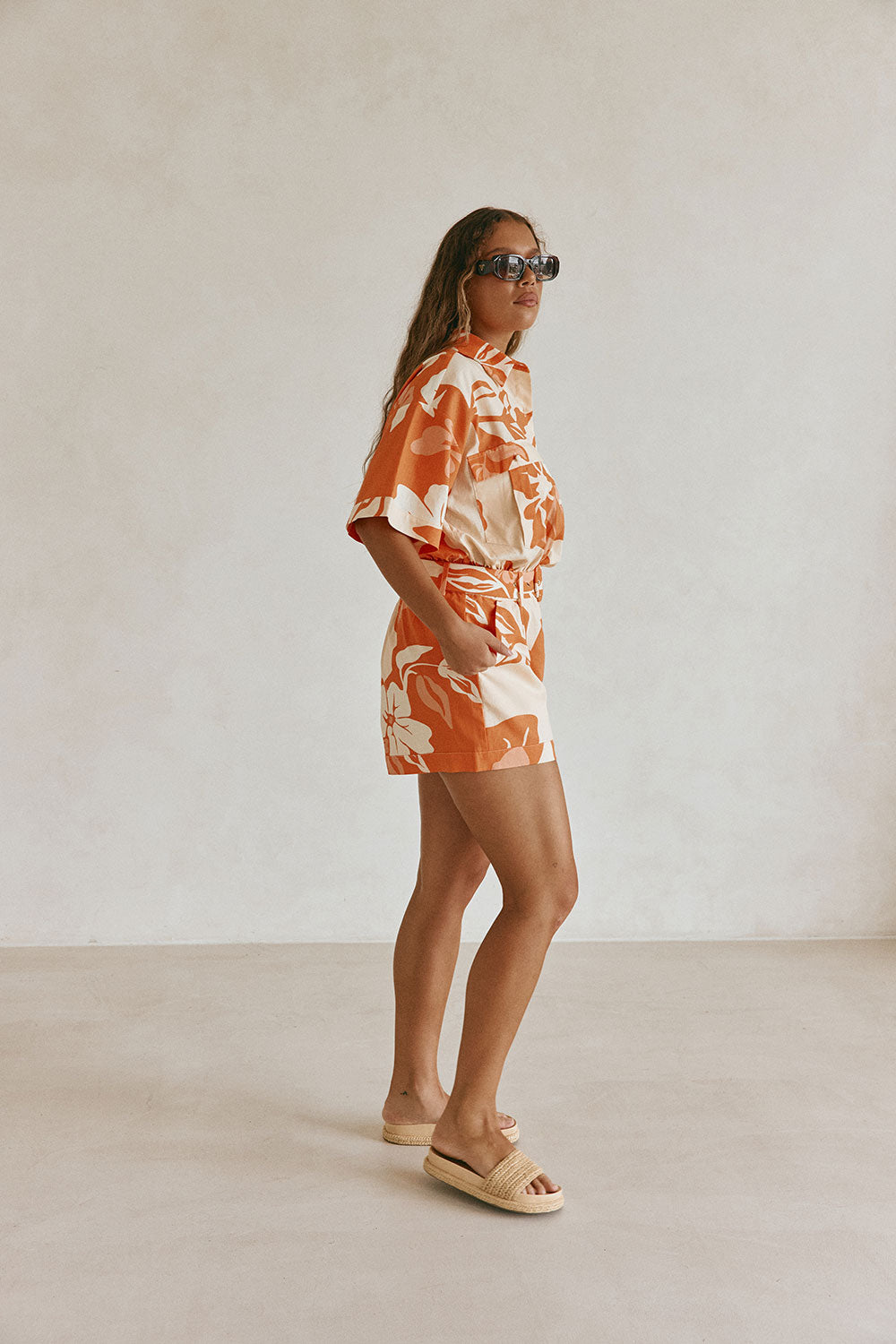 Nikita Playsuit - Sunset Botanica