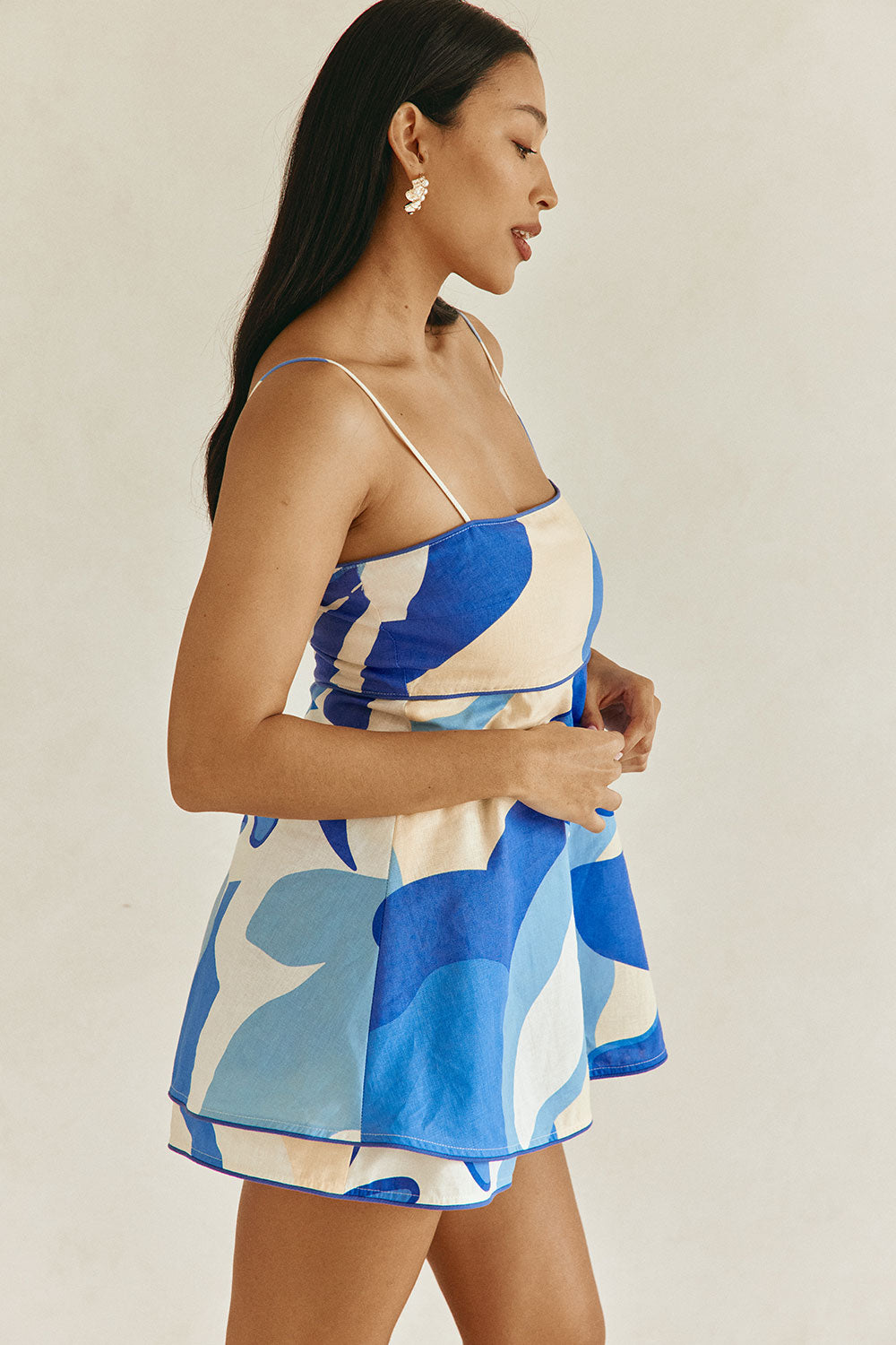 Mirella Playsuit - Valley Blue