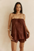 Hazel Top - Chocolate