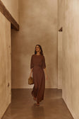 Eira Dress - Chocolate