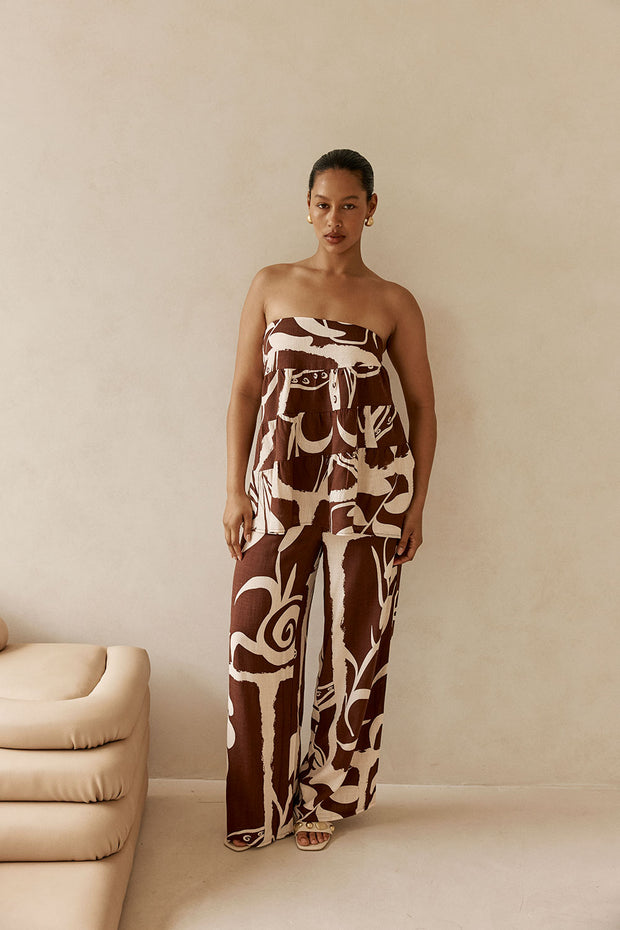 Presley Top - Painted Tiles