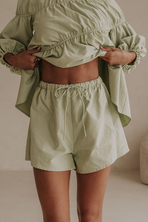 SAMPLE-Akel Shorts - Mint