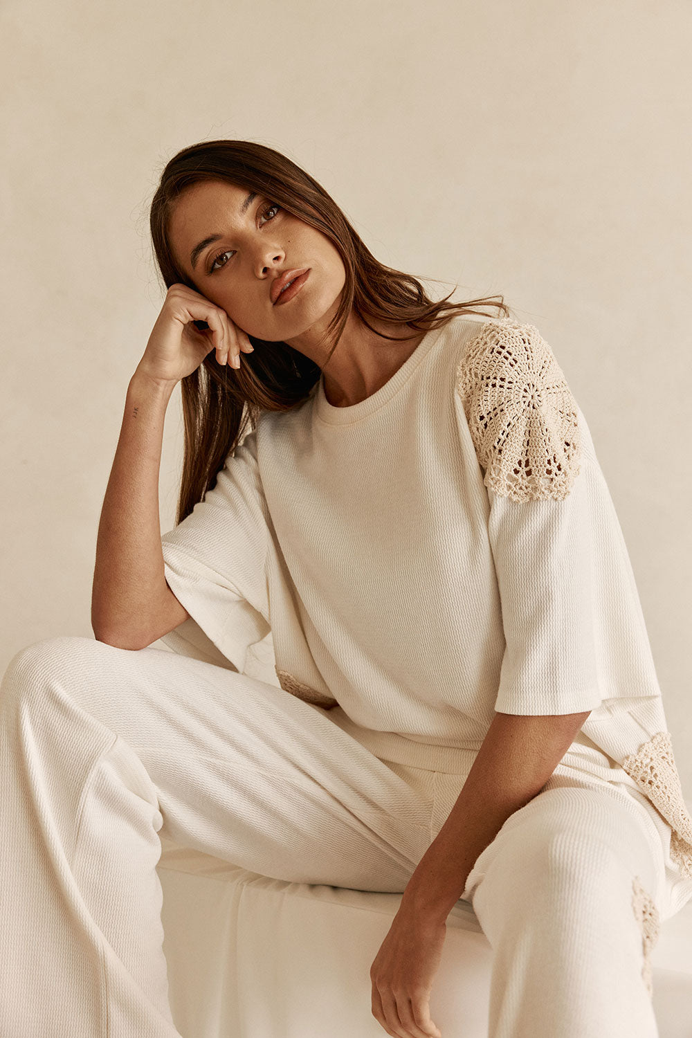 SAMPLE-Zoi Top - Crochet Patch