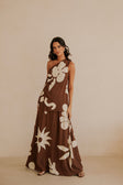 SAMPLE-Lessi Dress - Galene Brown