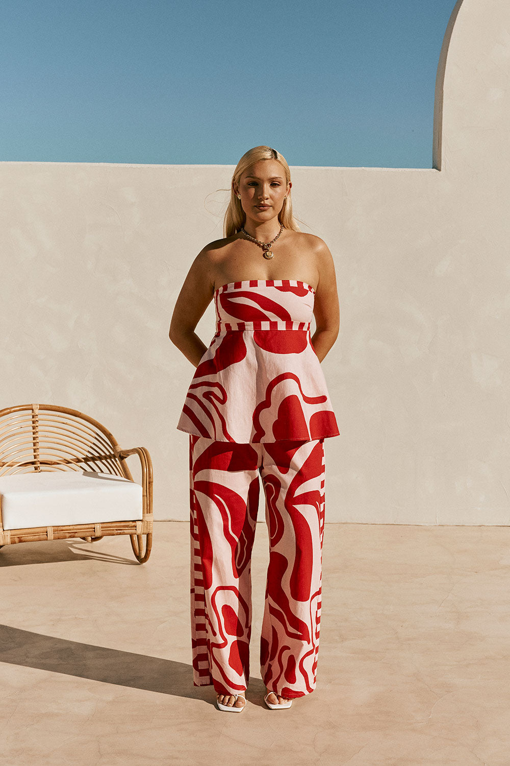 SAMPLE-Enya Top - Darling Floral