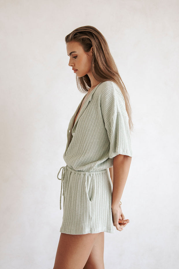 Juniper Playsuit - Sage