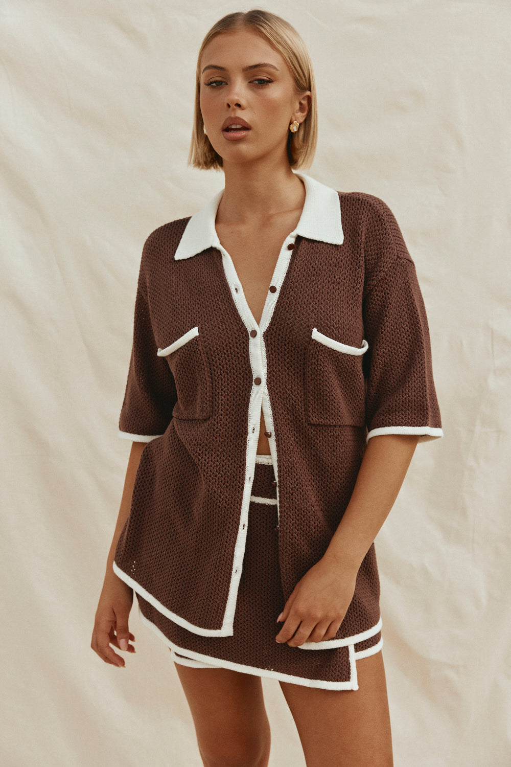 Shiloh Top - Chocolate