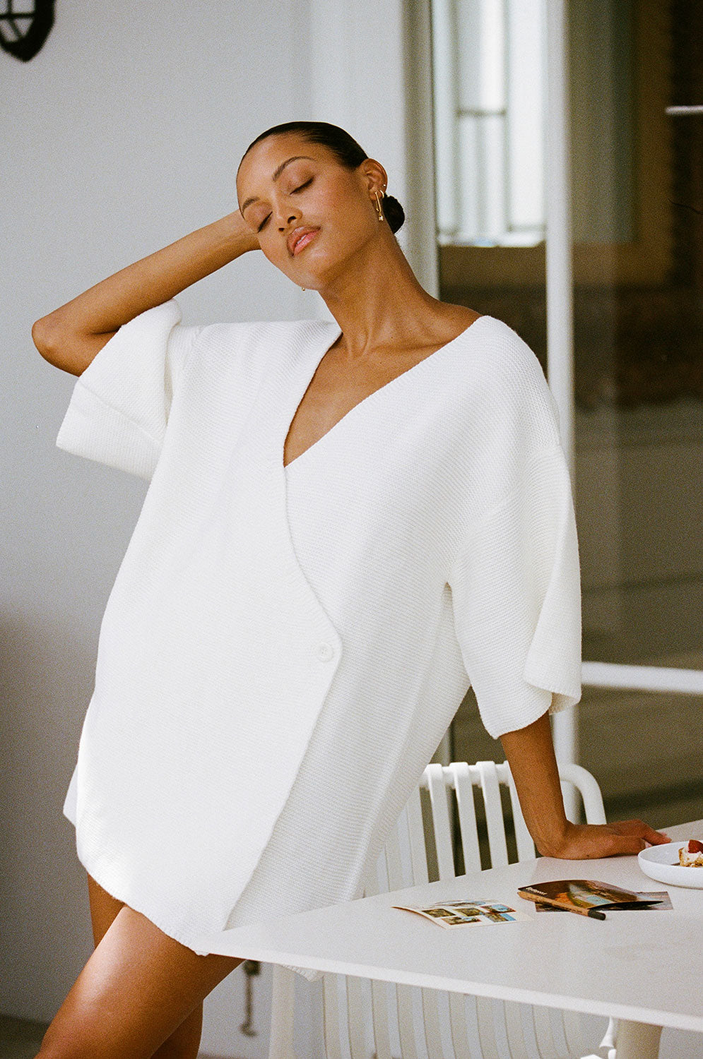 white wrap over dress The in Linen Imported. Classic White Linen Wrap Dress