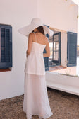 Catalana Dress - White