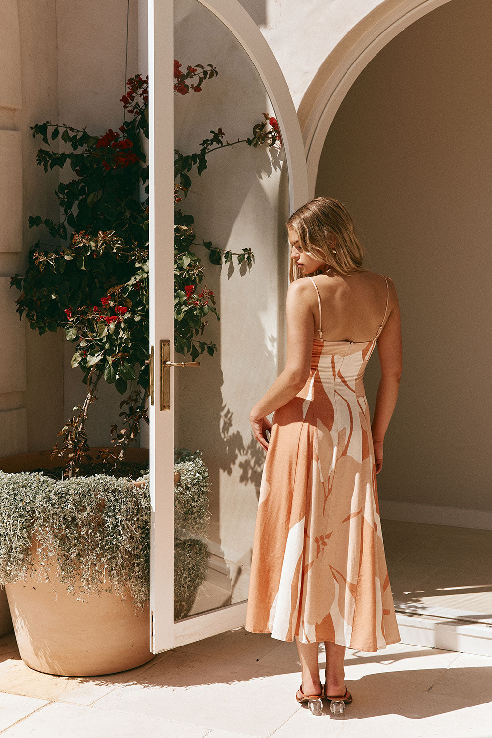 Seme Dress - Peach Solanto