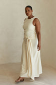 SAMPLE-Soleia Dress - Lemon Sorbet
