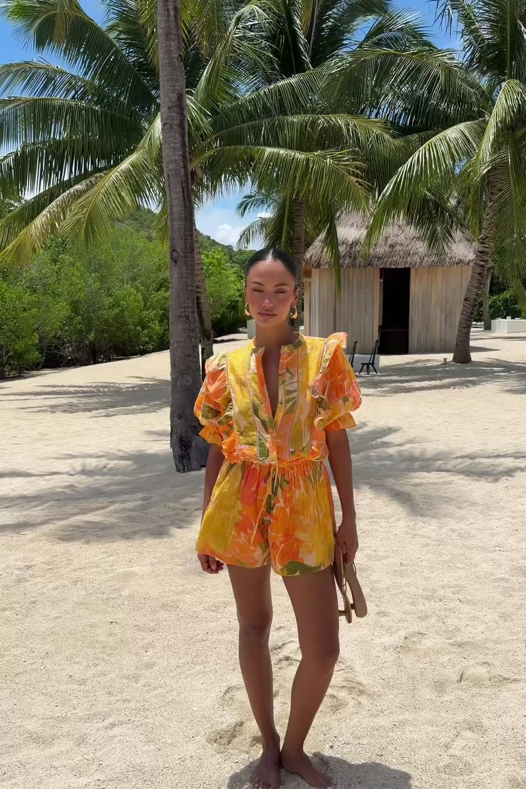 Alvaro Playsuit - Tropic Muse