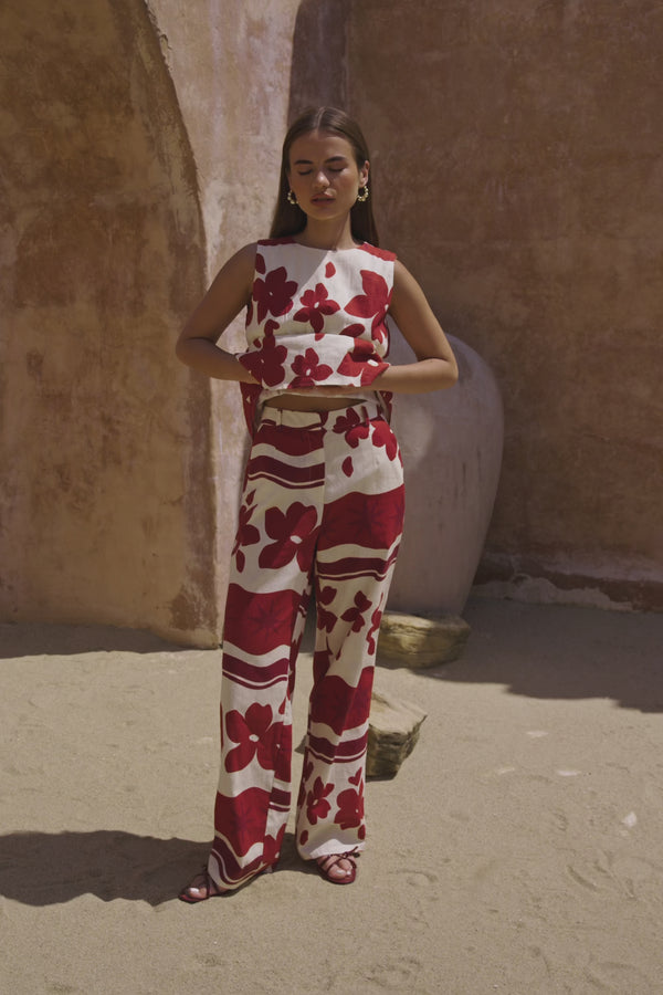 Del Mar Pants - Sienna Sunset