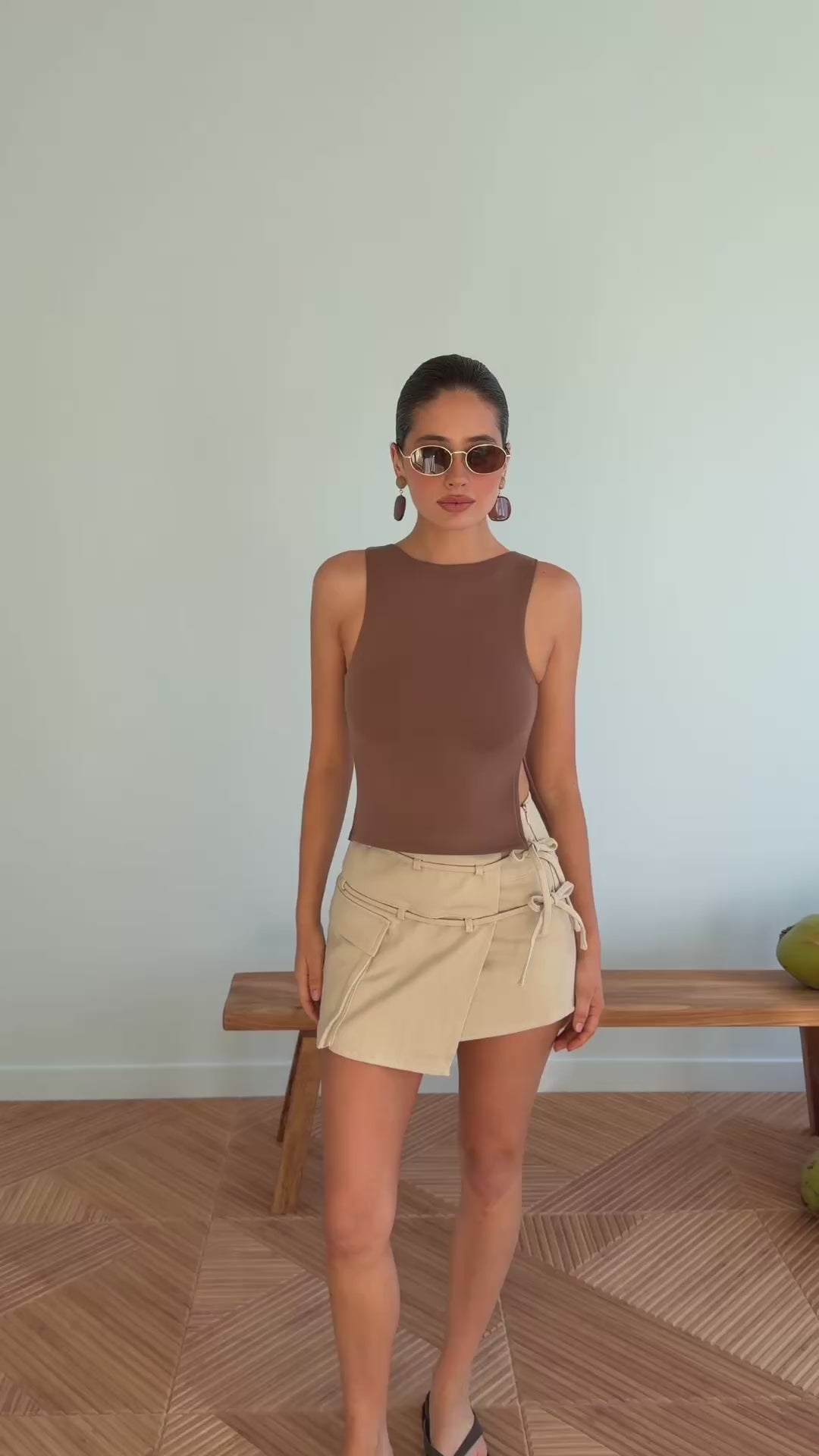 Jordana Top - Chocolate