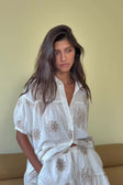 Video, Camela Top - Broderie Motif