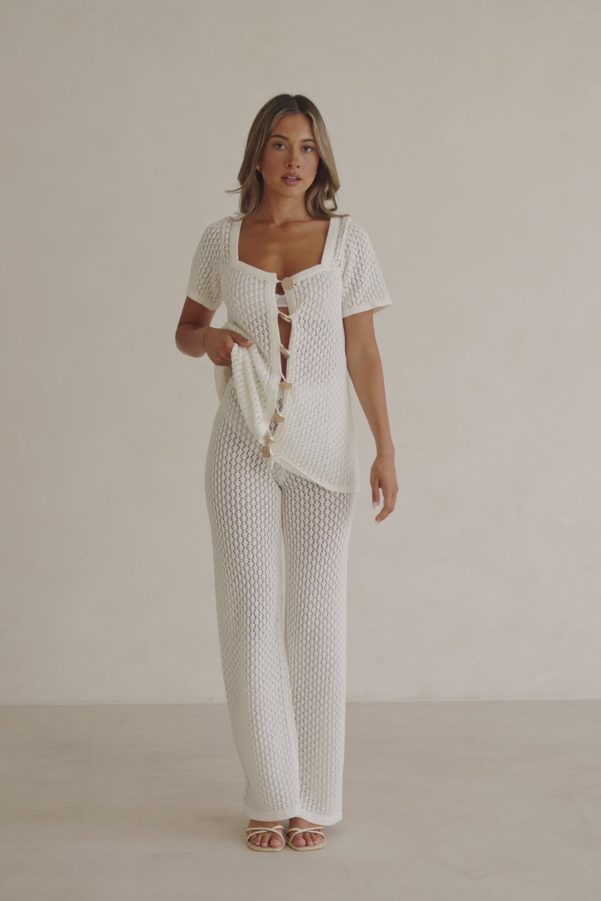 Milana Pants - White