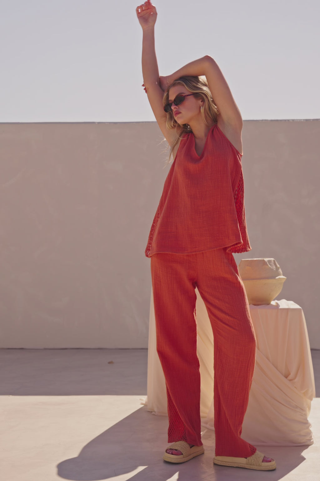 Dita Top - Blood Orange