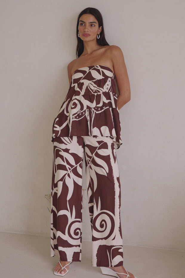 Presley Top - Painted Tiles