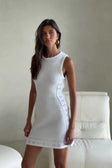 Video, Atticus Knit Dress - White
