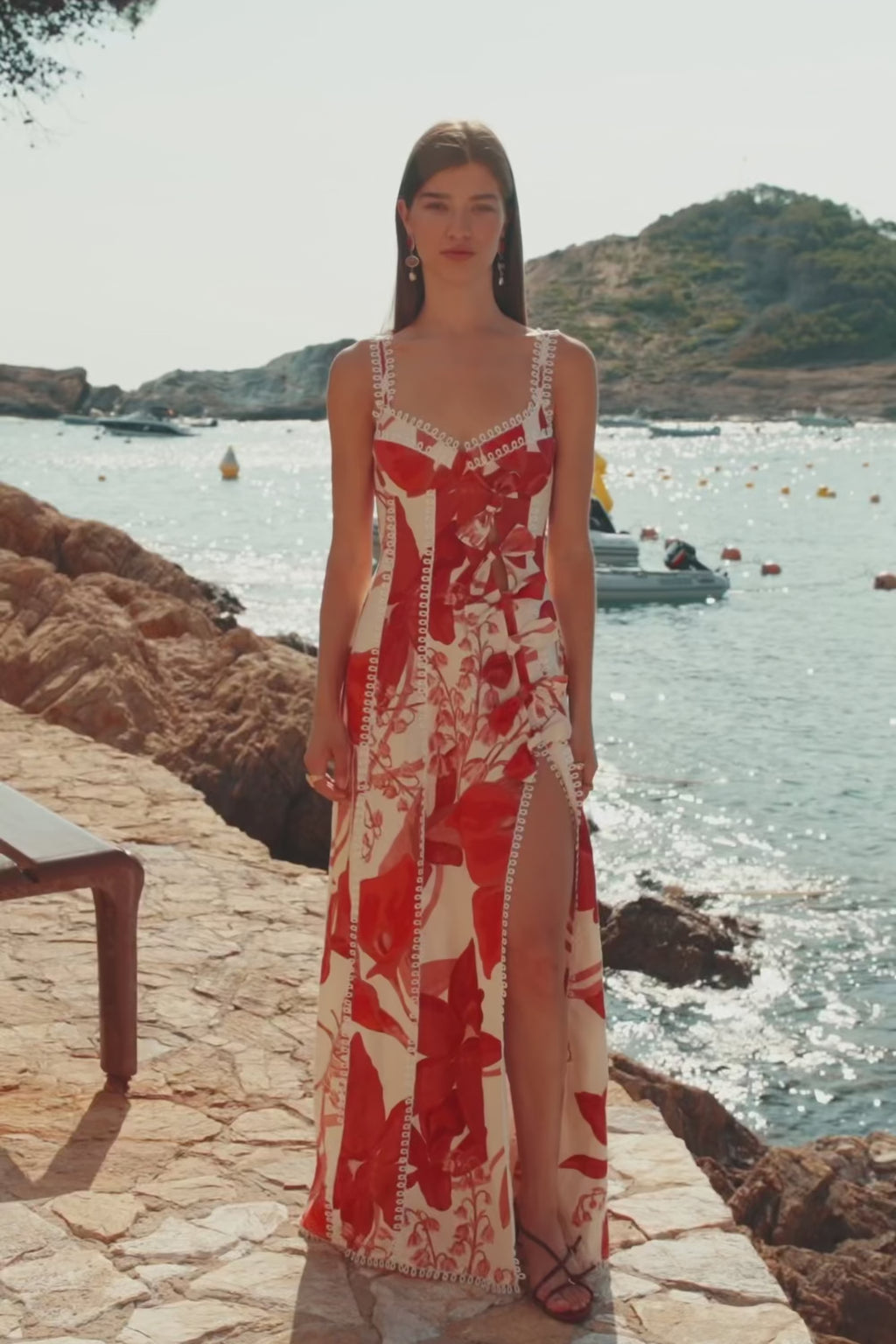 Darla Bow Dress - Calla Floral