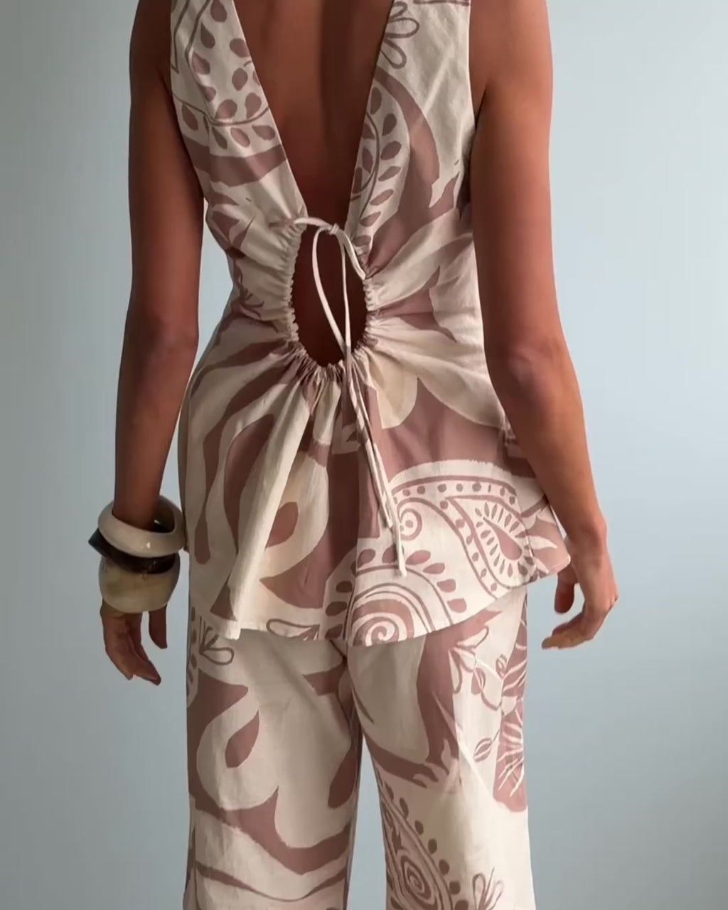 Emani Top - Paisley Sunset
