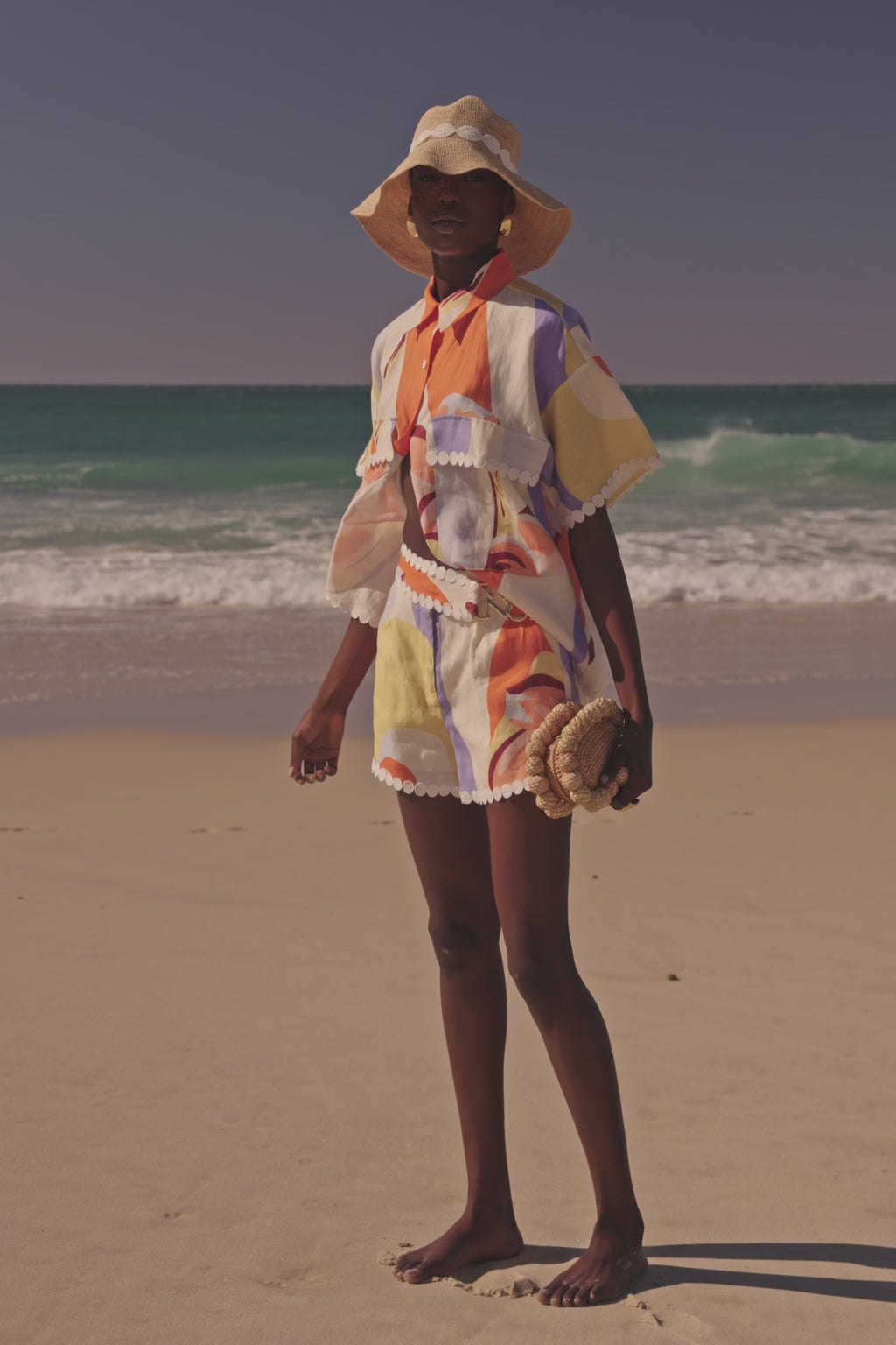 Francesca Shorts - Estivo Dusk