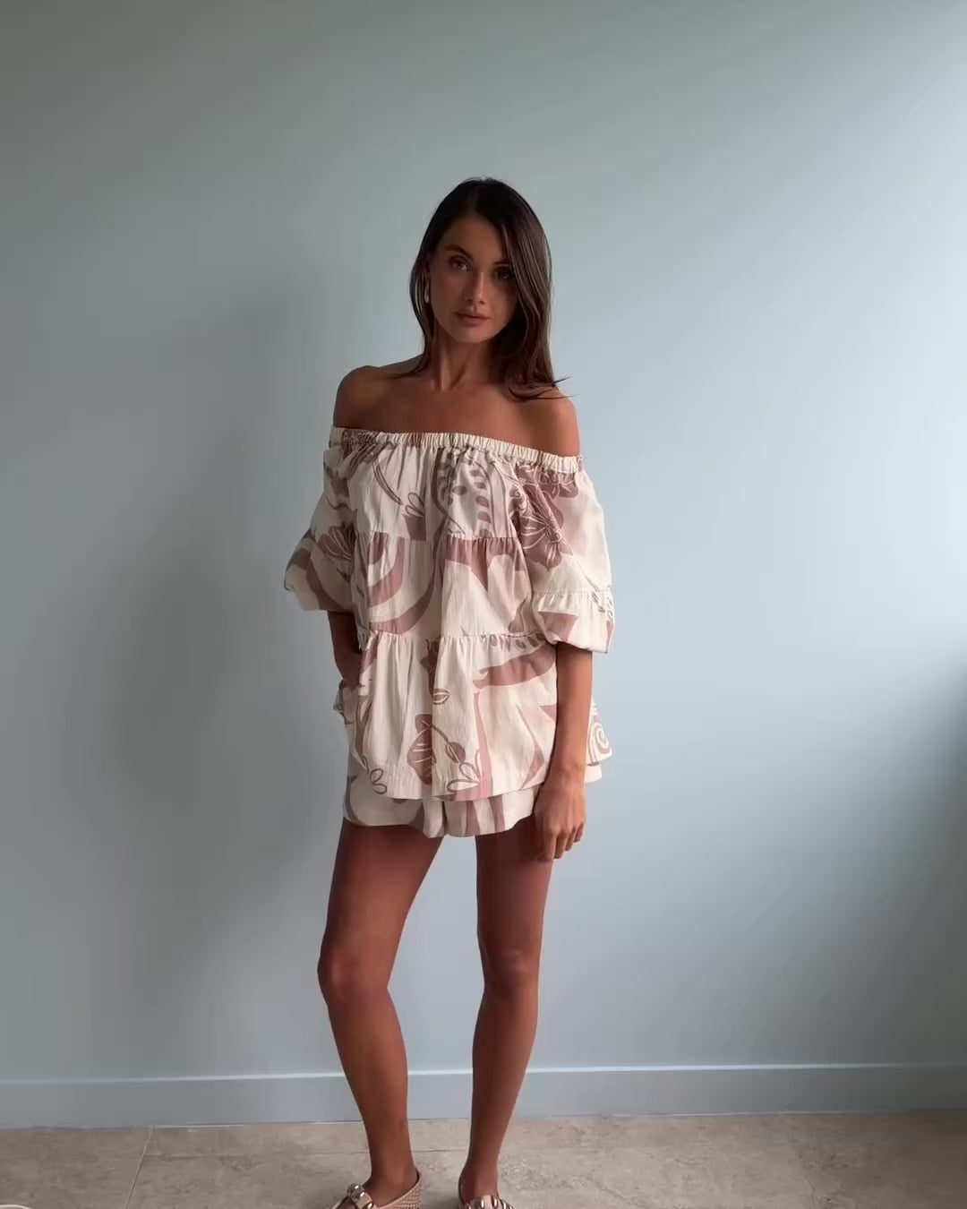Adina Top - Paisley Sunset