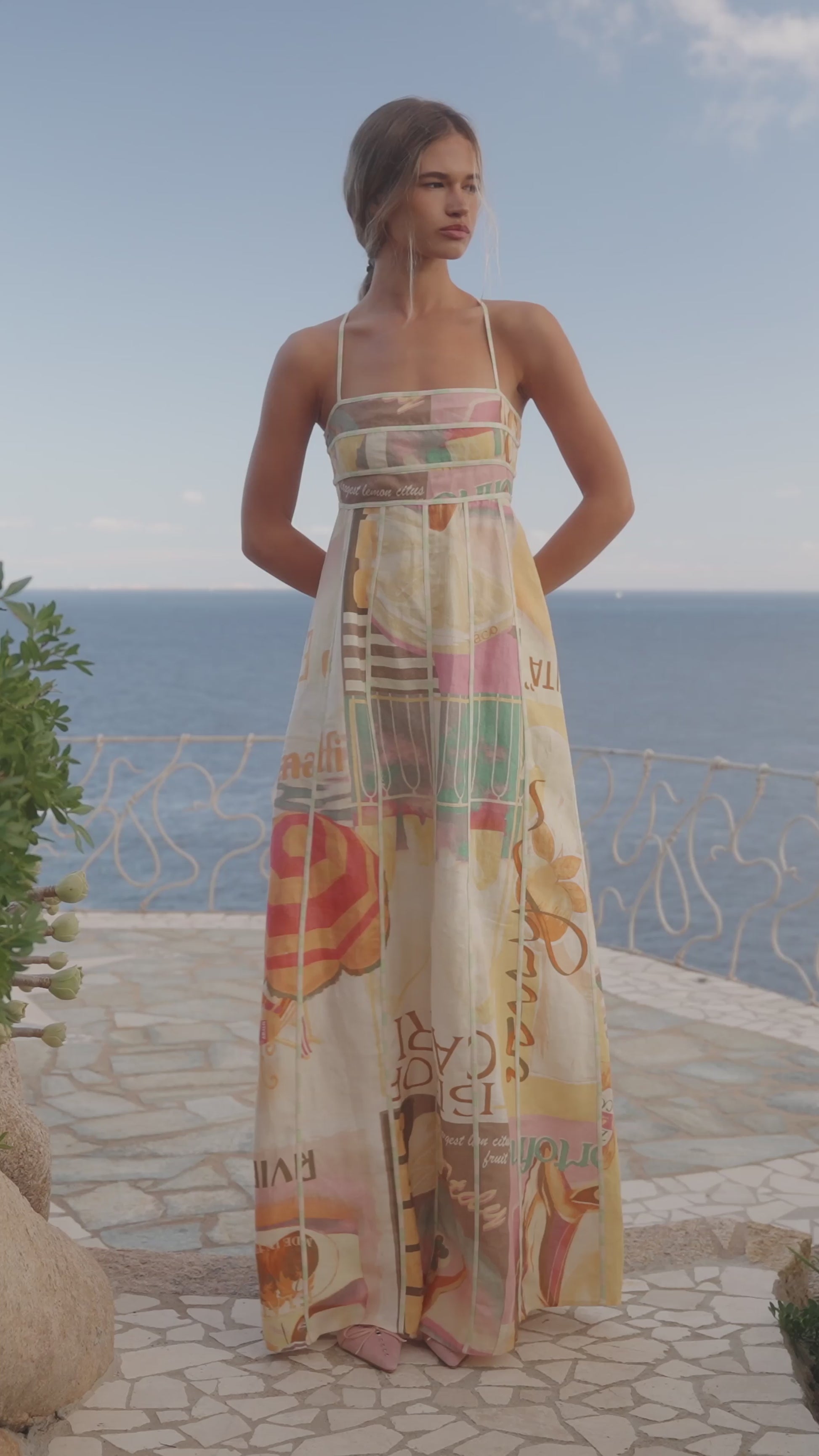 Palermo Dress - Fiorire Rosa