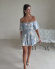 Video, Harp Dress - Ink Floral