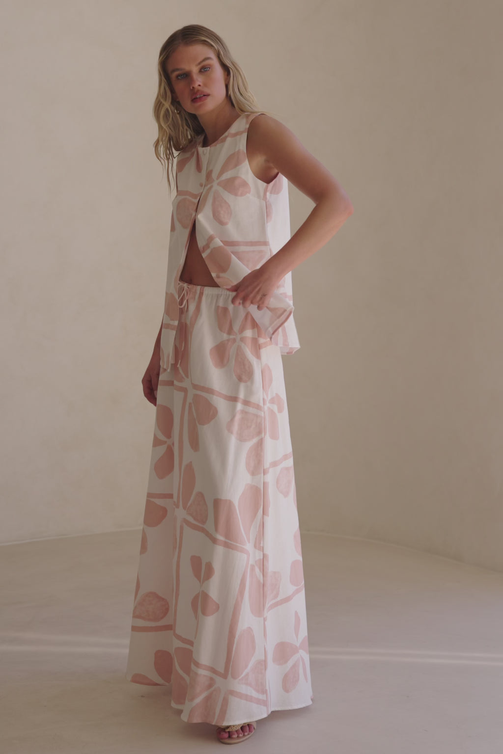 Riko Skirt - Petal Patch