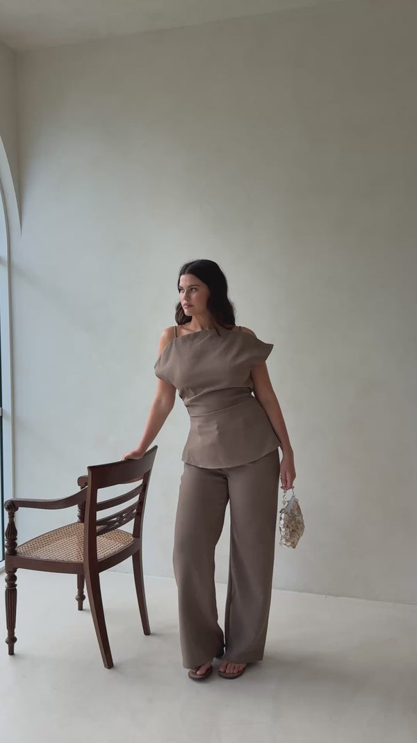 Naomi Pants - Chocolate