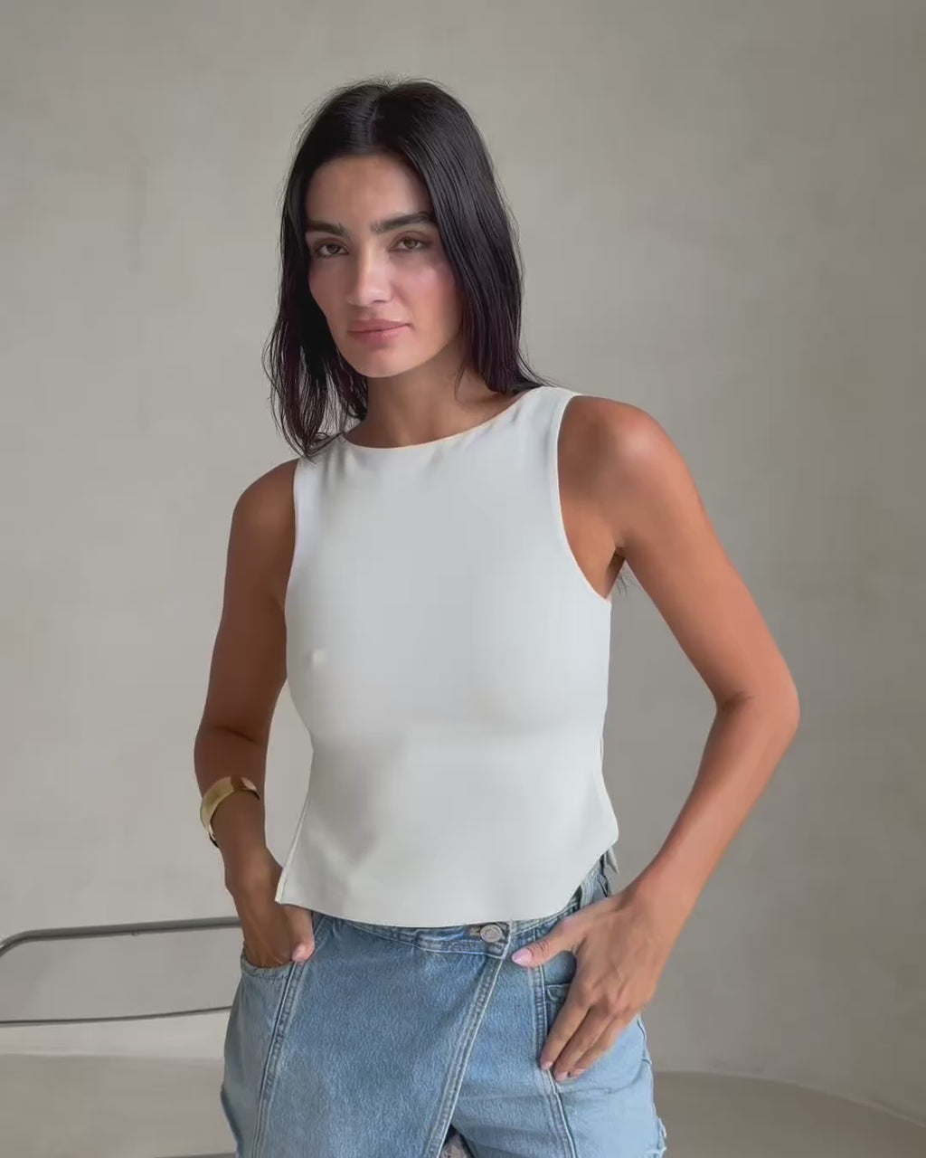 Jordana Top - White